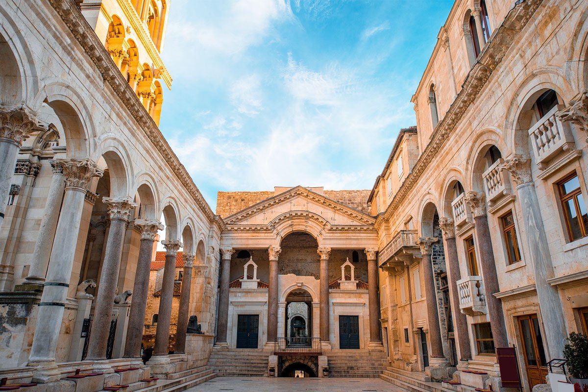 Diocletians Palace in Split