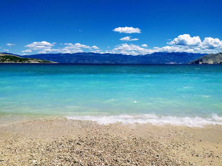 Strand in Kroatië