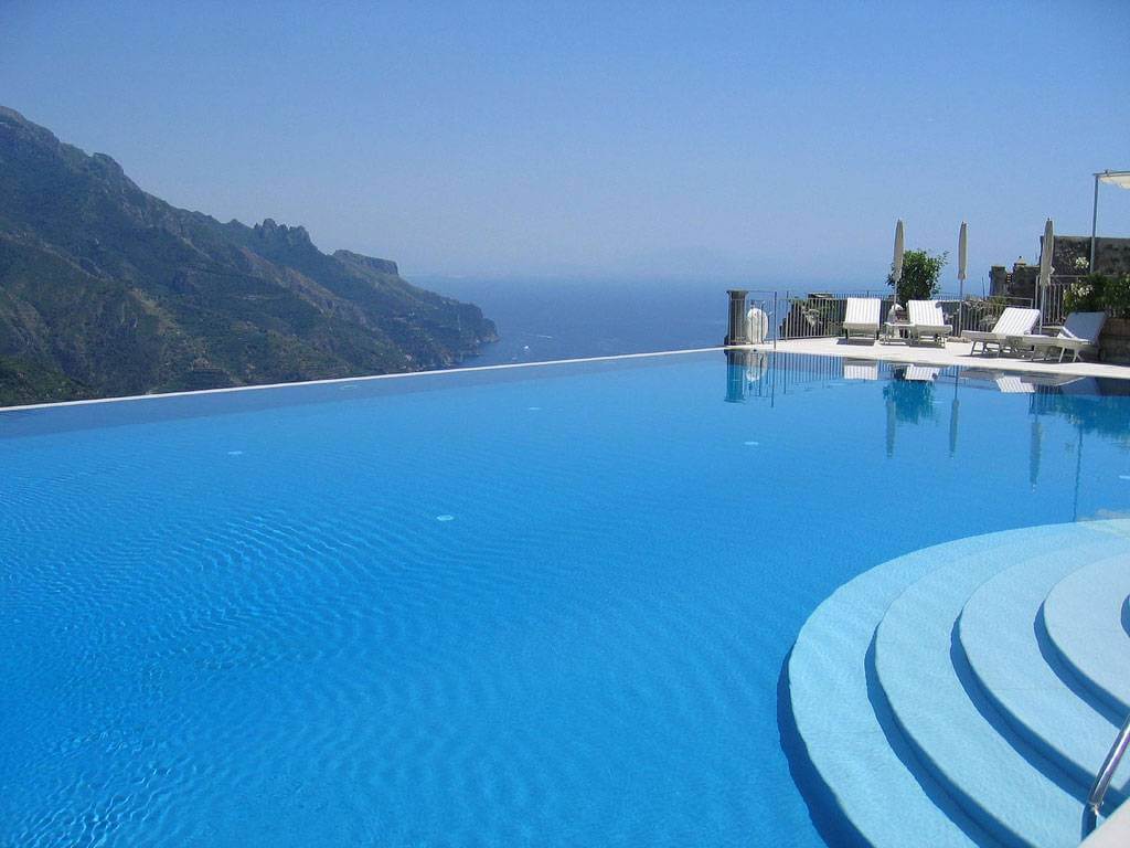 beauty of an infinity pool