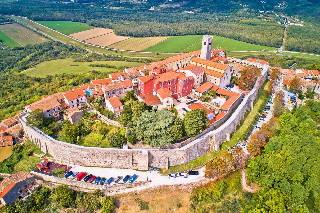 Motovun Middeleeuwse Oude Stad