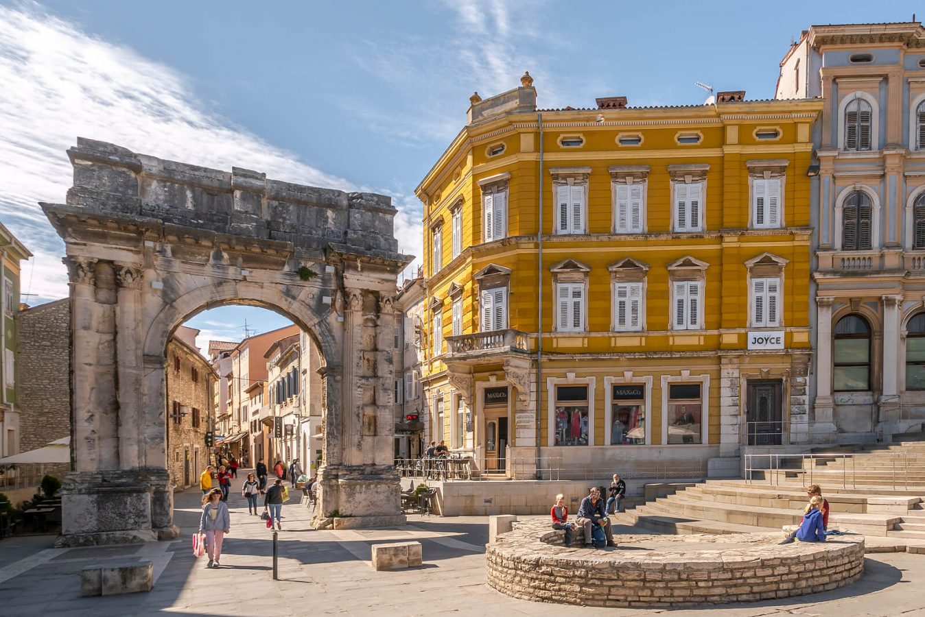 Casco antiguo de Pula