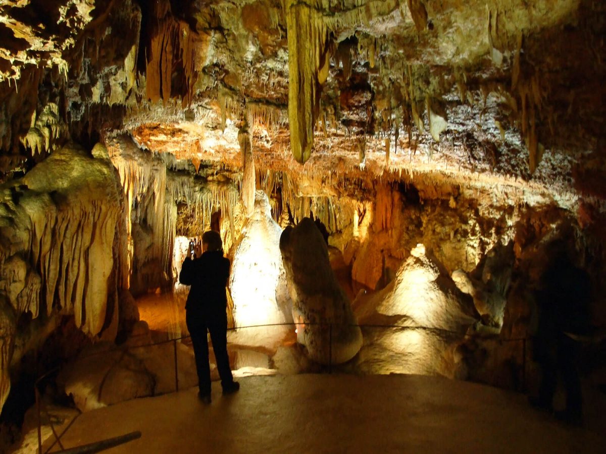 An image of the baredine cave