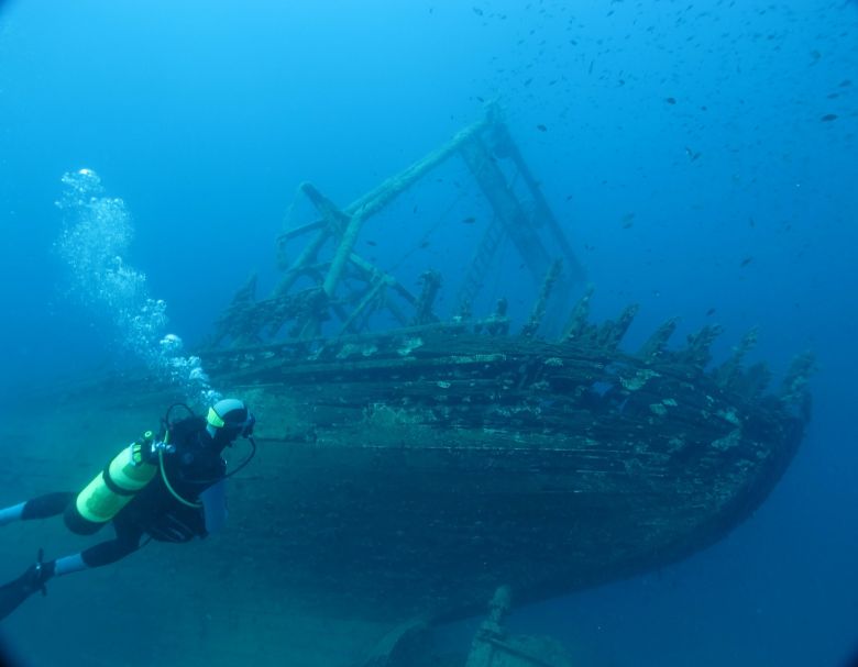 Dykning i Dalmatia_shipwreck