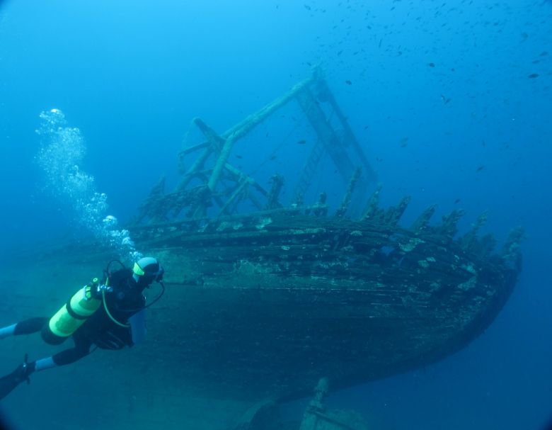 Nurkowanie wrakowe Dalmatia_ship