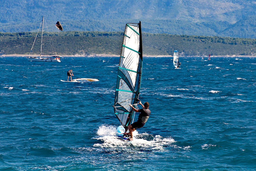 windsurfing na Istrii