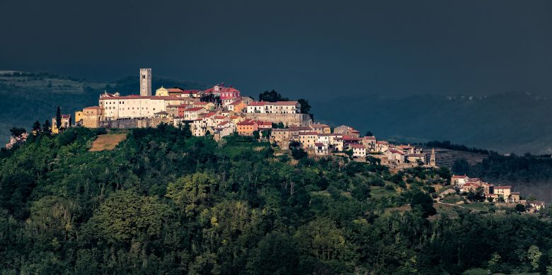 Město na kopci Motovun