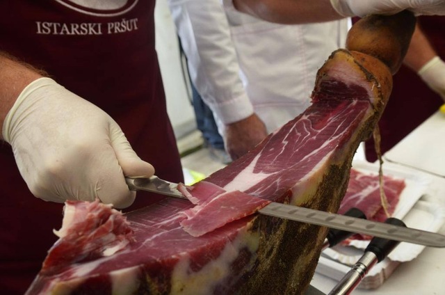 Istrische prosciutto