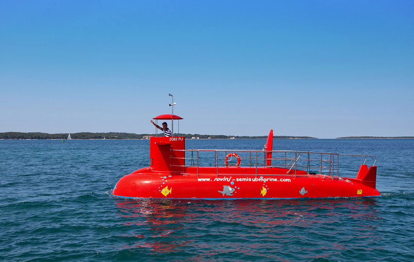 Semi-submarine from Rovinj