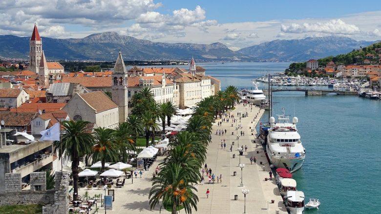 Promenaden i Trogir