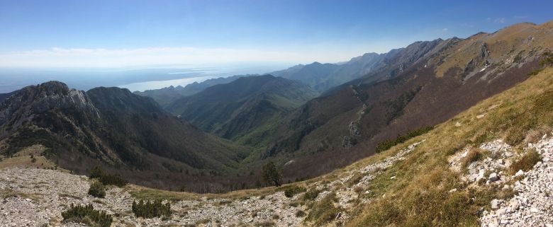 Montagna di Velebit Croazia