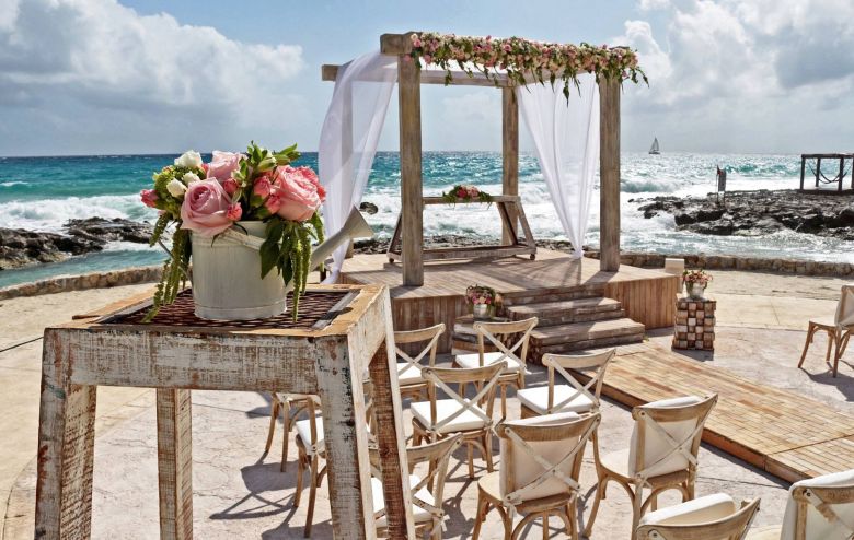 Boda en la playa