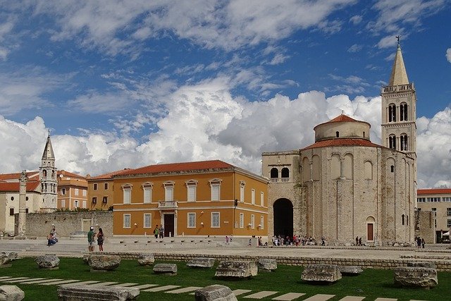 vakre gamlebyen Zadar - Dalmatia