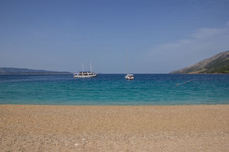 Beach Golden horn in Bol, Brac